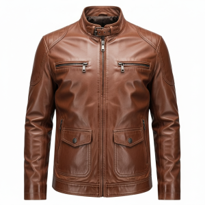 Winter Fashion Biker Style Coat for Cold Weather